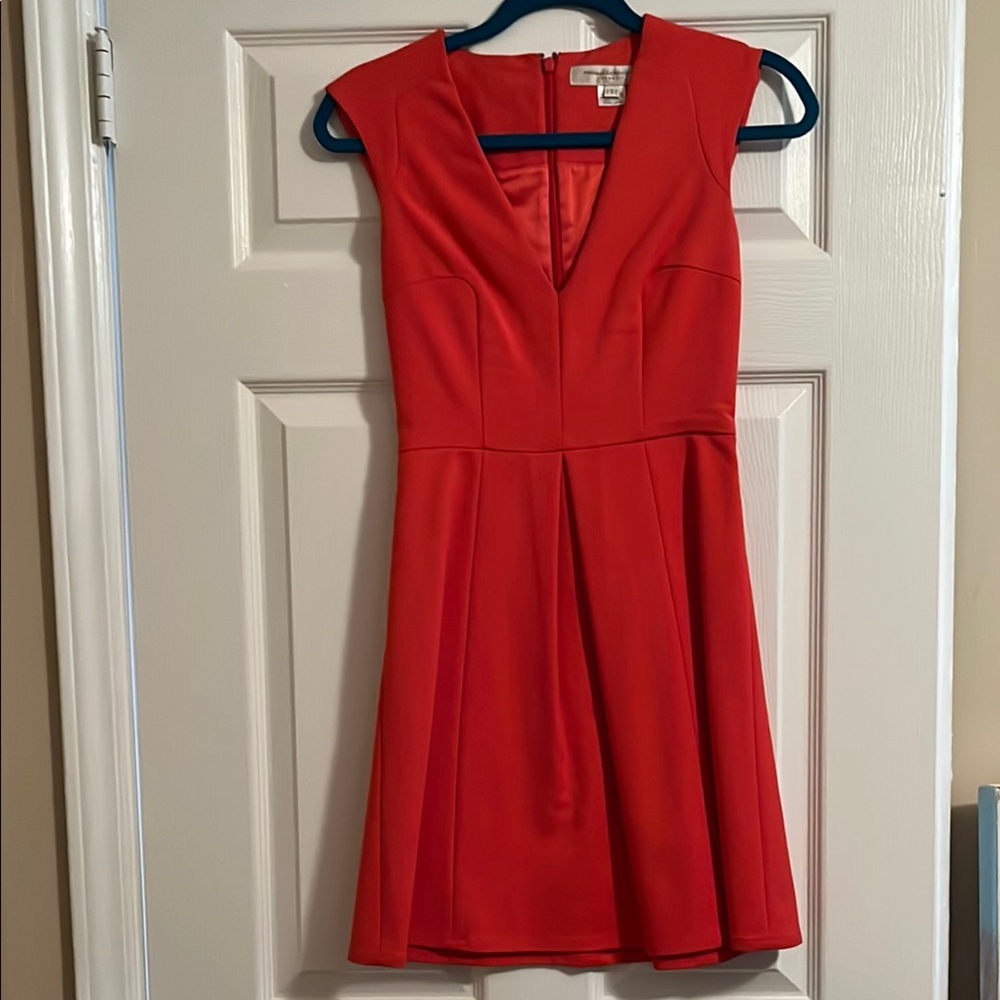 Structured Cap Sleeve Dress